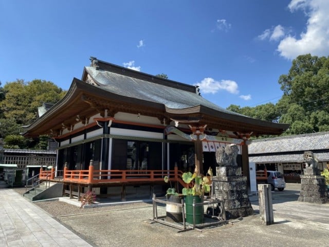 熊本・本妙寺様の拝殿！こちらの裏に加藤清正公のお墓があります！神仏習合の名残が色濃く残っています！