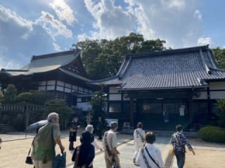 長崎島原・護国寺様！右が本堂で左が三十番神堂です！